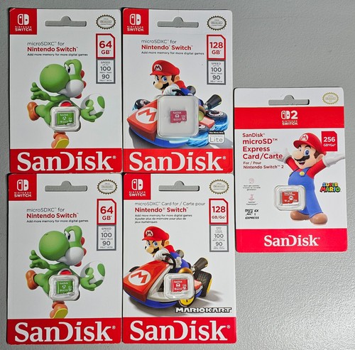 Micro sandisk nintendo - sd,