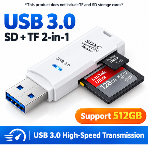 Lettore schede usb 3 - schede, 3.0