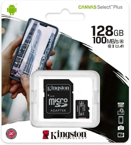 Kingston micro 128gb - sd, classe