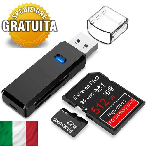 Lettore schede usb 3 0 - lettore, sd