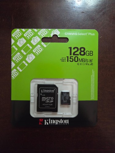 Kingston micro 128 - kingston, gb