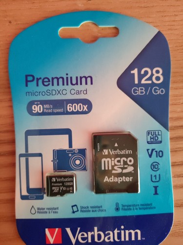 Verbatim microsd 128gb - verbatim,