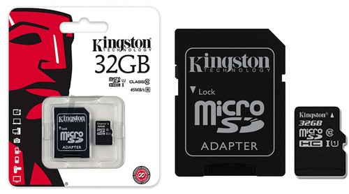Kingston micro 32gb class - 32gb,