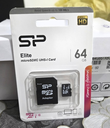 Micro 64gb sp - sd, 64