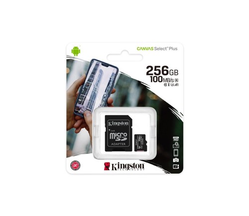 Kingston micro 256gb con - sd,