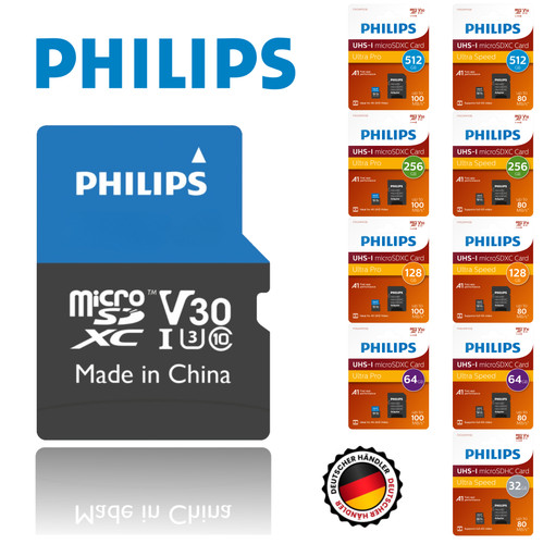 Scheda microsd philips gb - philips,
